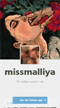 Mobile Screenshot of missmalliya.tumblr.com