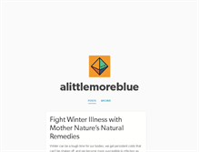 Tablet Screenshot of alittlemoreblue.tumblr.com