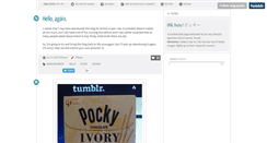 Desktop Screenshot of omg-pocky.tumblr.com