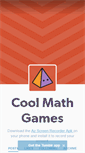 Mobile Screenshot of coolmath-games.tumblr.com