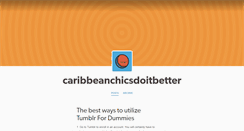 Desktop Screenshot of caribbeanchicsdoitbetter.tumblr.com