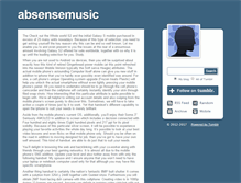 Tablet Screenshot of absensemusic.tumblr.com