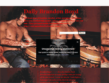 Tablet Screenshot of dailybrandonboyd.tumblr.com