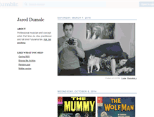 Tablet Screenshot of dumale.tumblr.com