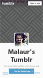 Mobile Screenshot of malaur.tumblr.com