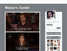 Tablet Screenshot of malaur.tumblr.com