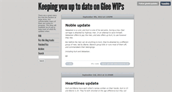 Desktop Screenshot of gleeficupdates.tumblr.com