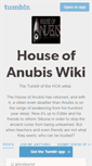 Mobile Screenshot of houseofanubiswiki.tumblr.com