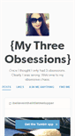 Mobile Screenshot of 3obsessions.tumblr.com