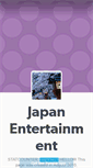 Mobile Screenshot of japanentertainment.tumblr.com