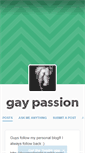 Mobile Screenshot of gaypassion.tumblr.com