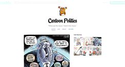 Desktop Screenshot of cartoonpolitics.tumblr.com