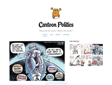 Tablet Screenshot of cartoonpolitics.tumblr.com