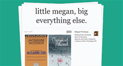 Desktop Screenshot of megwest.tumblr.com