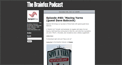 Desktop Screenshot of brainfoxpodcast.tumblr.com