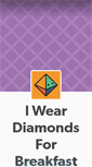 Mobile Screenshot of iweardiamondsforbreakfast.tumblr.com