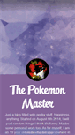 Mobile Screenshot of pokemonnmaster.tumblr.com