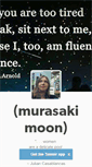 Mobile Screenshot of murasakimoon.tumblr.com