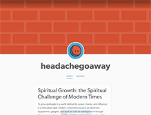 Tablet Screenshot of headachegoaway.tumblr.com