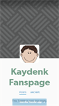 Mobile Screenshot of kaydenkenziefanpage.tumblr.com
