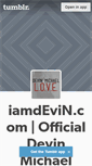 Mobile Screenshot of iamdevin2.tumblr.com