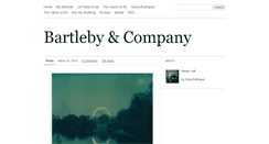 Desktop Screenshot of bartleby-company.tumblr.com