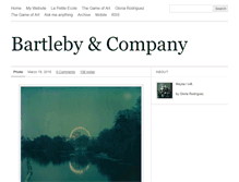 Tablet Screenshot of bartleby-company.tumblr.com