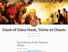 Tablet Screenshot of clanshack.tumblr.com