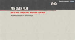 Desktop Screenshot of anygivenfilm.tumblr.com