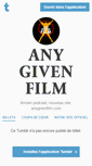 Mobile Screenshot of anygivenfilm.tumblr.com