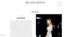 Desktop Screenshot of lastchancetospeaknow.tumblr.com
