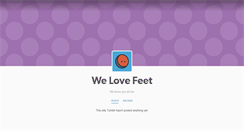 Desktop Screenshot of footfrenzy.tumblr.com
