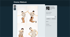 Desktop Screenshot of emmawatson.tumblr.com
