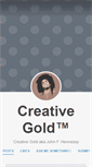 Mobile Screenshot of creative-gold.tumblr.com