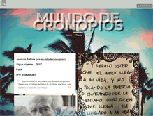 Tablet Screenshot of mundodecronopios.tumblr.com