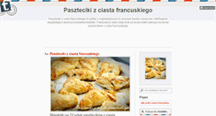 Desktop Screenshot of paszteciki-z-ciasta-francuskiego.tumblr.com