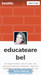 Mobile Screenshot of educatearebel.tumblr.com