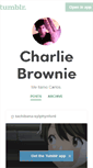 Mobile Screenshot of charliebrownie.tumblr.com