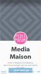 Mobile Screenshot of mediamaison.tumblr.com