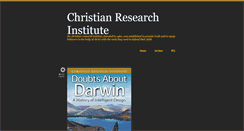 Desktop Screenshot of christianresearchinstitute.tumblr.com