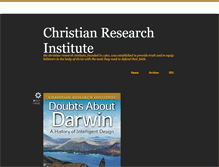 Tablet Screenshot of christianresearchinstitute.tumblr.com