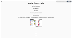 Desktop Screenshot of jordanloveskats.tumblr.com