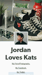 Mobile Screenshot of jordanloveskats.tumblr.com