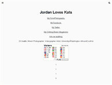 Tablet Screenshot of jordanloveskats.tumblr.com