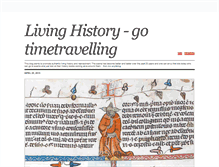 Tablet Screenshot of living-history.tumblr.com