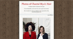 Desktop Screenshot of chantalbiyahair.tumblr.com