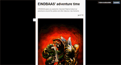 Desktop Screenshot of eindbaas8bit.tumblr.com