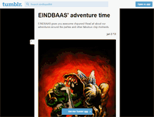 Tablet Screenshot of eindbaas8bit.tumblr.com