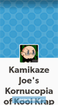 Mobile Screenshot of kamikazejoe.tumblr.com