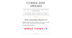 Desktop Screenshot of cursesandswears.tumblr.com